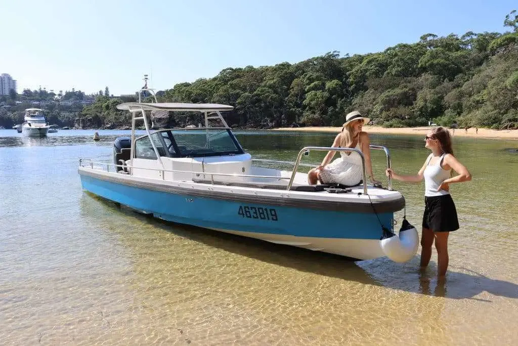 Fishing Boat Hire at Balmoral Boatshed