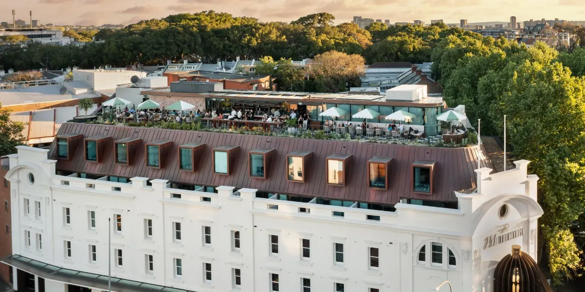 Rooftop bar and eats at Monica Rooftop