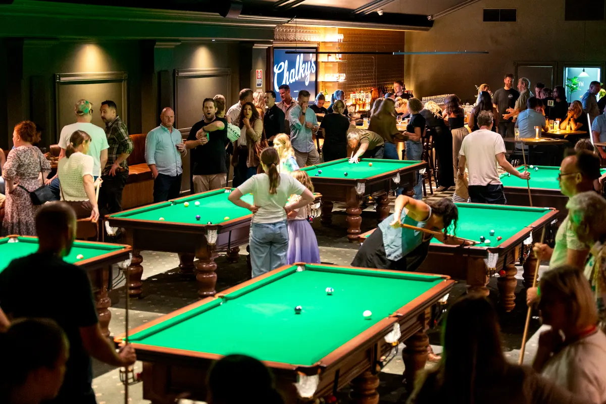 Shoot some Pool at Chalkys