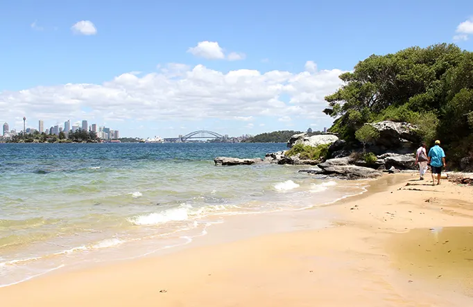 Walking trails with views of Sydney at Outdoors